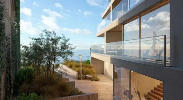 Nowe apartamenty nad morzem z siłownią i widokiem na ocean. Sprawdź ceny apartamentów nad morzem.